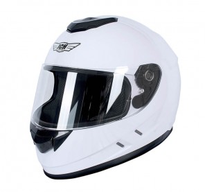 CASCO INTEGRAL JCH MOTOS BLANCO